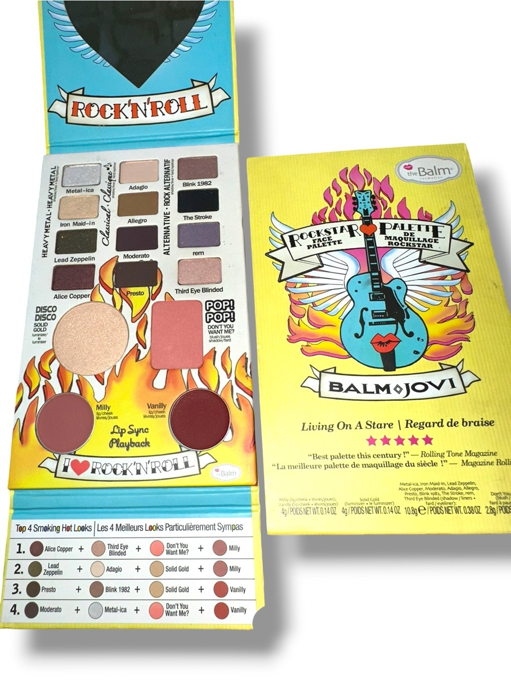 theBalm Balm Jovi Rockstar Face Palette NIB FULL FACE KIT TRAVEL ALL IN ONE - Picture 1 of 2